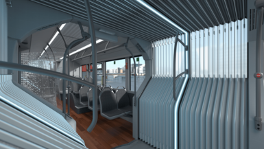 BusLink Beleuchtung bei Tag