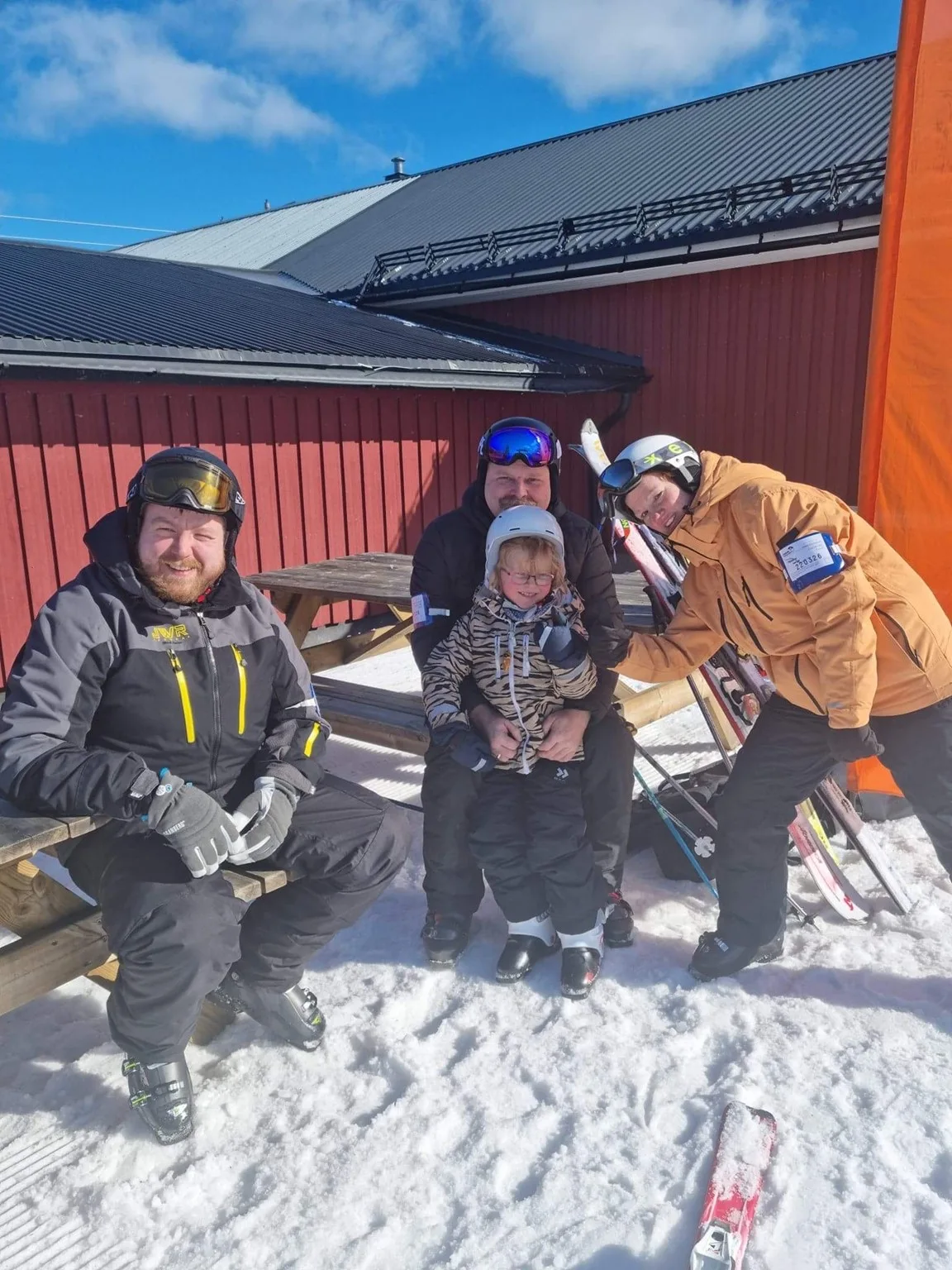 Skitag in Schweden